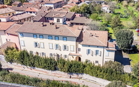 San Giovanni alla Vena: Furniture, Interior Design, Flooring, Chair, Floor, Table, Kitchen & Dining Room Table, Shade, Ceiling, Wood Stain