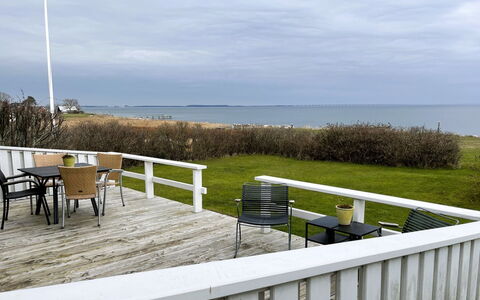 Frørup 618: Sky, Wood, Land Lot, Cloud, Porch, Deck, Outdoor Furniture, Balcony, Shade, Hardwood