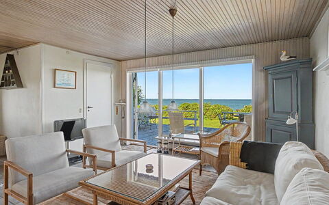 Edla - 35M from the Sea: Furniture, Interior Design, Floor, Flooring, Wood, Ceiling, Room, Table, Chair, Living Room