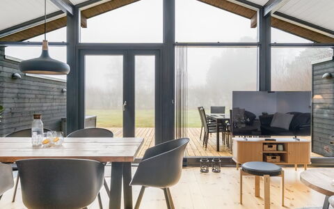 Gojko - from the Sea: Interior Design, Wood, Ceiling, Furniture, Home, Flooring, Lighting, Living Room, Kitchen & Dining Room Table, Light Fixture