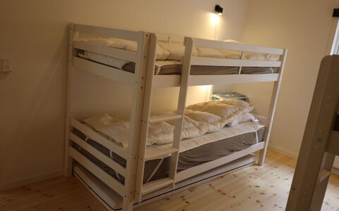Momo - 2.8Km from the Sea: Wood, Floor, Flooring, Bunk Bed, Wood Stain, Hardwood, Bedroom, Bedding, Bed Frame, Bed