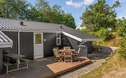 Stefan - 50M from the Sea: Roof, House, Home, Cottage, Door, Siding, Deck, Porch, Plank, Hardwood