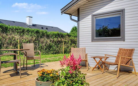 Jani - 620M from the Sea: Shrub, Home, House, Siding, Land Lot, Cottage, Garden, Door, Groundcover, Deck