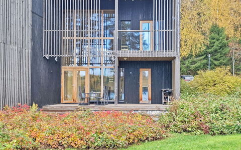 Villa Sinikka 1: Wood, Composite Material, Siding, Design, Balcony, Hardwood, Backyard, Plank