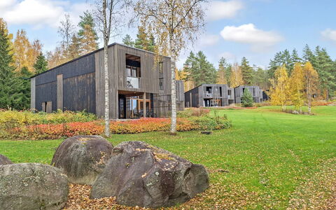 Villa Sinikka 1: Shrub, Land Lot, Garden, Landscaping, Garden Buildings, Plantation, Log Cabin