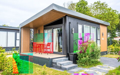 Hotel Chalet: Garden Buildings, Shed, Garden, Yard, Design, Outdoor Structure, Backyard, Log Cabin