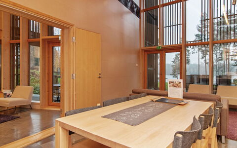 Villa Hanna: Furniture, Wood, Interior Design, Flooring, Floor, Ceiling, Chair, Wood Flooring, Living Room, Hardwood