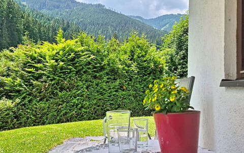 Alpenhit Zell am See: Green, Shrub, Hill Station, Garden, Landscaping, Valley, Outdoor Furniture, Eco Hotel, Evergreen