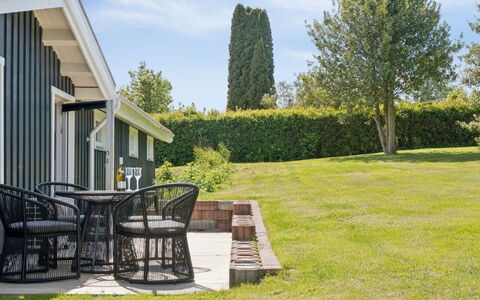 Jügen - 600M to the Fjord: Grass, Shrub, Outdoor Furniture, Land Lot, Furniture, Lawn, Garden, Shade, Groundcover