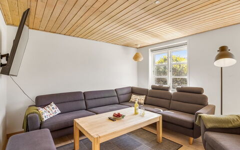 Ata - 13Km from the Sea: Furniture, Interior Design, Flooring, Floor, Wood Flooring, Wood, Ceiling, Couch, Room, Living Room
