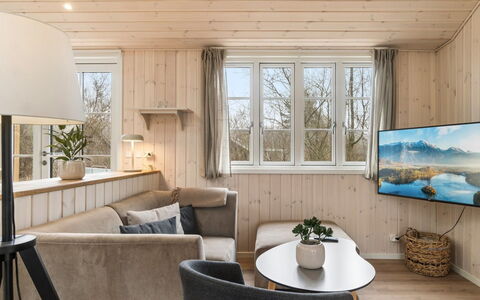 Martta - 250M from the Sea: Furniture, Interior Design, Wood, Flooring, Floor, Room, Ceiling, Home, Lighting, Living Room