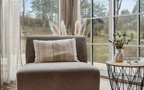 Martta - 250M from the Sea: Furniture, Interior Design, Flooring, Wood, Floor, Living Room, Wood Flooring, Couch, Home, Room