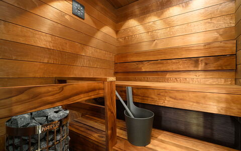 Saariselän Aavahelmi a: Wood, Cottage, Log Cabin, Forest, Shed, Garden Buildings, Larch, Woodland, Wood Stain
