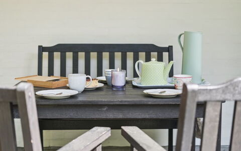 Thorvor - 900M from the Sea: Furniture, Wood, Table, Interior Design, Chair, Kitchen & Dining Room Table, Wood Stain, Outdoor Furniture, Dining Room
