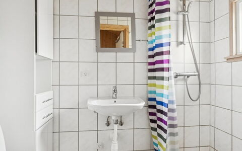 Loki - 200M from the Sea: Interior Design, Wall, Flooring, Bathroom, Plumbing Fixture, Floor, Bathroom Sink, Sink, Plumbing, Room
