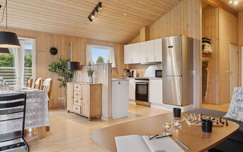 Loki - 200M from the Sea: Interior Design, Wood, Furniture, Flooring, Floor, Ceiling, Room, Wood Flooring, Kitchen, Kitchen & Dining Room Table