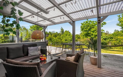 Ally - 1.2Km from the Sea: Furniture, Outdoor Furniture, Chair, Outdoor Table, Table, Shade, Deck, Porch, Patio, Outdoor Structure