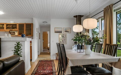 Linnea - from the Sea: Furniture, Interior Design, Light Fixture, Flooring, Wood, Ceiling, Chandelier, Chair, Dining Room, Floor