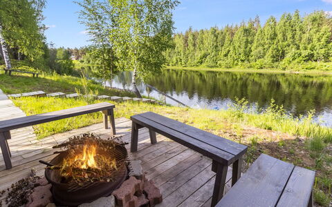 Kipinä: Natural Landscape, Bank, Landscape, Lake, Outdoor Furniture, Picnic Table, Outdoor Table