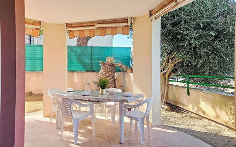 Nautica: Floor, Shade, Chair, Outdoor Furniture, Wood Stain, Balcony, Outdoor Structure, Kitchen & Dining Room Table, Eco Hotel, Tile