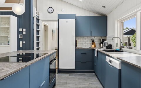 Saku - 375M from the Sea: Cabinetry, Flooring, Interior Design, Kitchen Appliance, Countertop, Kitchen, Furniture, Major Appliance, Floor, Ceiling