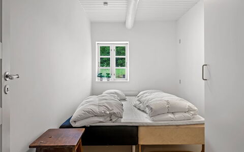 Chrissie - 3Km from the Sea: Bed, Bedroom, Wall, Wood, Furniture, Floor, Interior Design, Flooring, Bed Sheet, Bedding