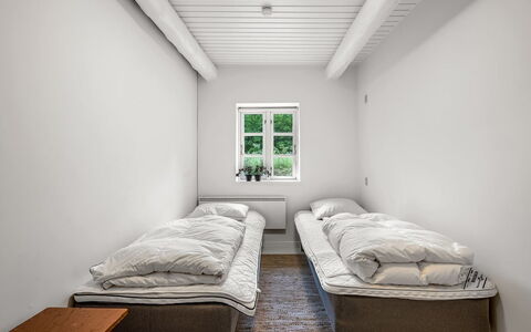 Chrissie - 3Km from the Sea: Bedroom, Bed, Floor, Flooring, Bedding, Interior Design, Bed Sheet, Bed Frame, Dormitory, Ceiling