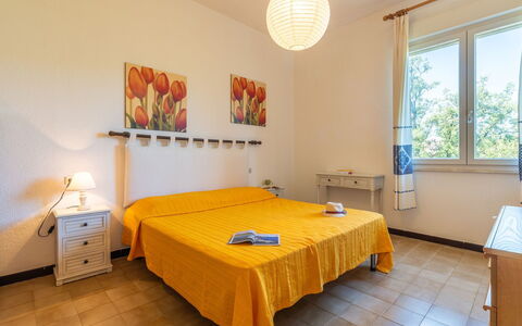 Serena: Floor, Interior Design, Flooring, Furniture, Bedroom, Room, Bed, Ceiling, Bed Sheet, Home