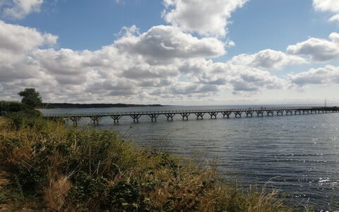Gittel - 200M from the Sea: Water, Water Resources, Bridge, Body Of Water, Horizon, Waterway, Cloud, Pier, Watercourse