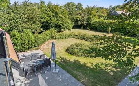 Skjold - 250M from the Sea: Building, House, Window, Home, Roof, Residential Area, Shrub, Cottage, Land Lot