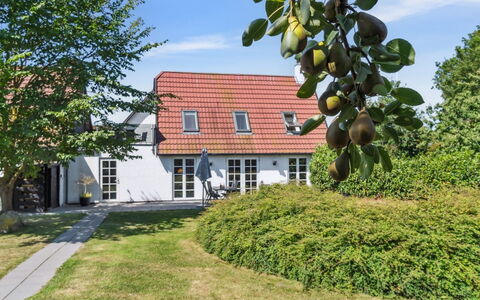 Skjold - 250M from the Sea: Building, House, Window, Home, Roof, Residential Area, Shrub, Cottage, Land Lot