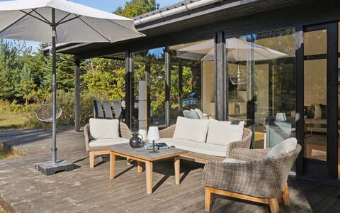 Alvilda - 200M from the Sea: Wood, Furniture, Outdoor Furniture, Porch, Home, Chair, Door, Outdoor Table, Shade, Deck