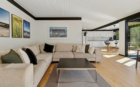 Alvilda - 200M from the Sea: Interior Design, Ceiling, Wood, Flooring, Floor, Furniture, Couch, Living Room, Home