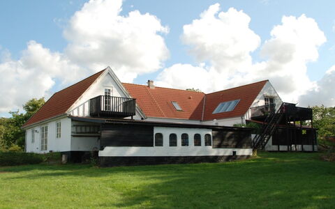Hening - 150M from the Sea: Building, House, Window, Home, Roof, Residential Area, Shrub, Cottage, Land Lot