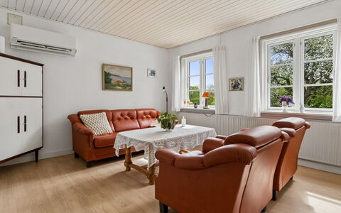 Hening - 150M from the Sea: Furniture, Interior Design, Flooring, Wall, Couch, Floor, Wood, Ceiling, Wood Flooring, Living Room