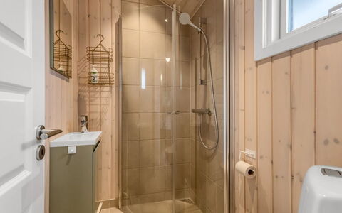 Vilmar - 250M from the Sea: Flooring, Floor, Wall, Wood, Plumbing Fixture, Interior Design, Bathroom, Ceiling, Toilet, Room