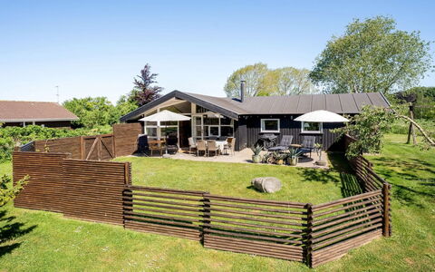 Svenne - 600M from the Sea: Wood, House, Shrub, Home, Cottage, Roof, Garden, Shade, Fence