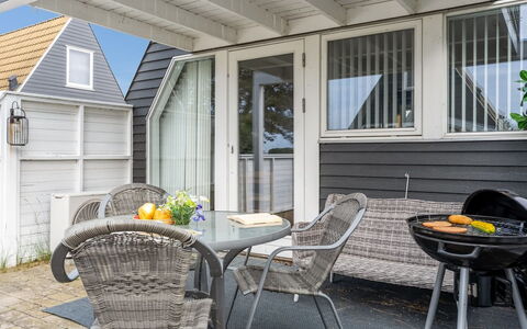 Tavita - 100M from the Sea: Home, Architecture, Siding, Roof, Door, Cottage, Outdoor Furniture, Porch, Chair, Shade