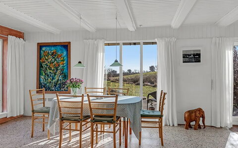 Verene - 725M from the Sea: Furniture, Interior Design, Flooring, Wood, Ceiling, Floor, Table, Dining Room, Chair, Kitchen & Dining Room Table