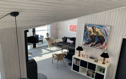 Hedvig - 500M from the Sea: Interior Design, Flooring, Floor, Ceiling, Furniture, Living Room, Room, Apartment, Light Fixture