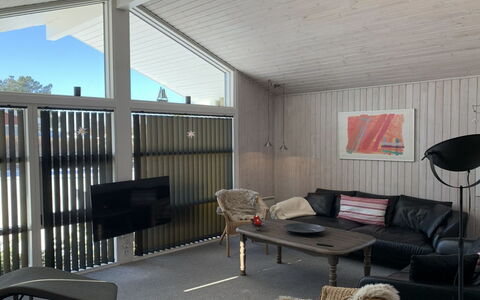 Hedvig - 500M from the Sea: Interior Design, Wood, Ceiling, Furniture, Flooring, Floor, Room, Chair, Living Room, Light Fixture