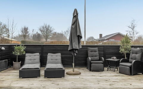 Jurgis - 300M from the Sea: Furniture, Outdoor Furniture, Tableware, Table, Drinkware, Chair, Outdoor Table, Food, Bottle