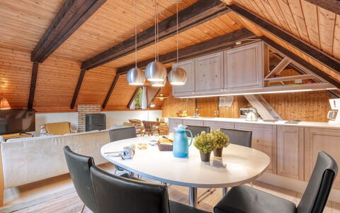 Erhardt - 2Km from the Sea: Furniture, Interior Design, Kitchen, Wood, Flooring, Ceiling, Light Fixture, Countertop, Floor, Lighting