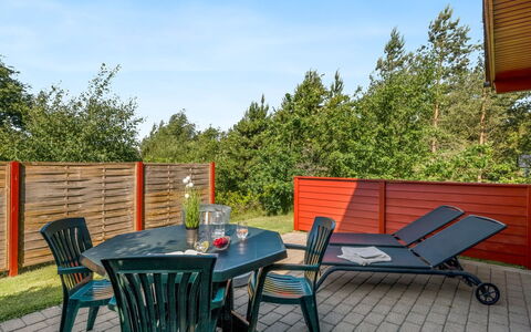 Ditta - 150M to the Fjord: Furniture, Outdoor Furniture, Tableware, Table, Drinkware, Chair, Outdoor Table, Food, Bottle