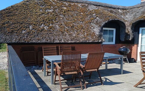 Eweline - 700M from the Sea: Thatching, Wood, Roof, Cottage, Shade, Outdoor Furniture, Chair, Hardwood, Outdoor Table
