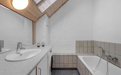 Eweline - 700M from the Sea: Plumbing Fixture, Flooring, Wall, Sink, Bathroom, Interior Design, Floor, Ceiling, Tap, Bathroom Sink