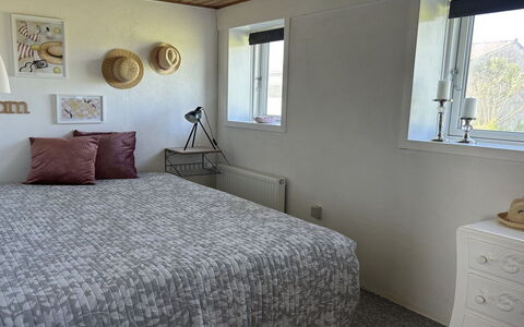 Jorek - 700M from the Sea: Bed, Bedroom, Bedding, Bed Sheet, Interior Design, Wall, Furniture, Floor, Wood, Linens