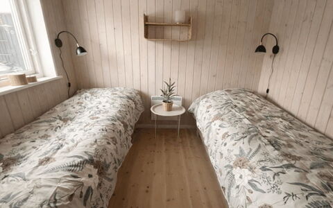Bosse - 200M to the Fjord: Wall, Wood, Bedroom, Floor, Flooring, Bed, Bed Sheet, Bedding, Room, Bed Frame