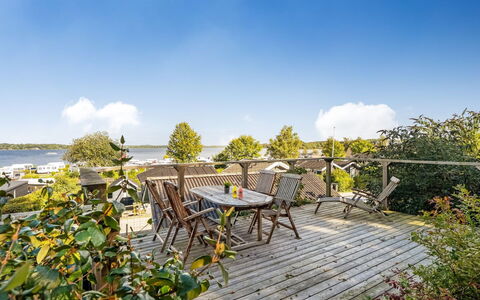 Odlef - 110M to the Fjord: Sky, Landscape, Chair, Outdoor Furniture, Garden, Eco Hotel, Shade, Resort, Deck