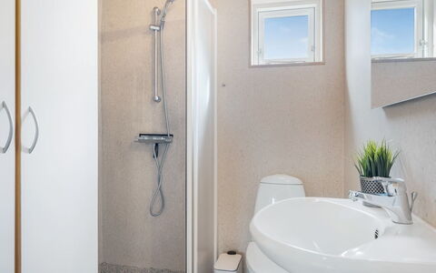 Odlef - 110M to the Fjord: Plumbing Fixture, Bathroom, Wall, Flooring, Floor, Interior Design, Sink, Toilet, Tap, Bathroom Sink